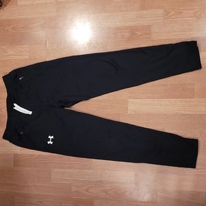 Under Armour Coldgear youth XL black sweatpants
